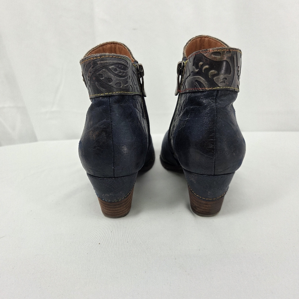 L'ARTISTE Bestlove Boots Navy Multi Women's EU 40 - Picture 5 of 11